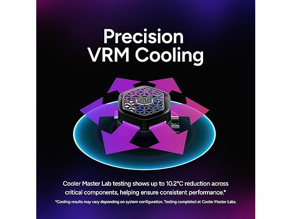 Cooler Master Atmos II 360 VRM AIO CPU Liquid Cooler