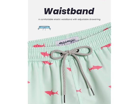 Maamgic Men (XXL) Swim Trunks Quick Dry Shorts