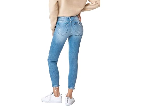 Kan Can Women (9/28) Jeans Mid-Rise Skinny Jeans