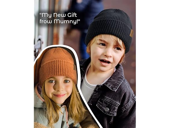 FURTALK Toddler Beanie 3 Pack