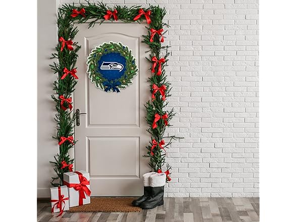 Seattle Seahawks Wreath Pennant