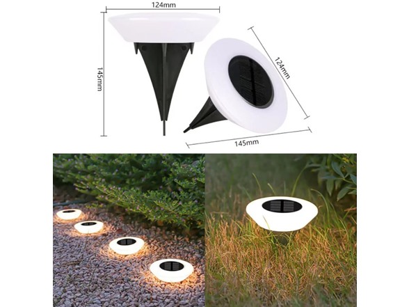 Hakol 8 Pack Solar Ground Lights