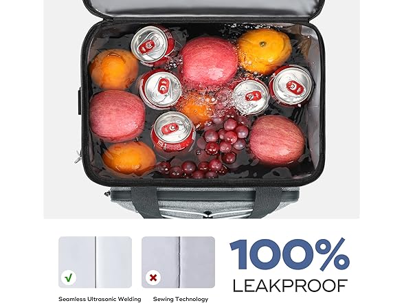 RealCool Soft Cooler Bag 35 Can Lunch Box