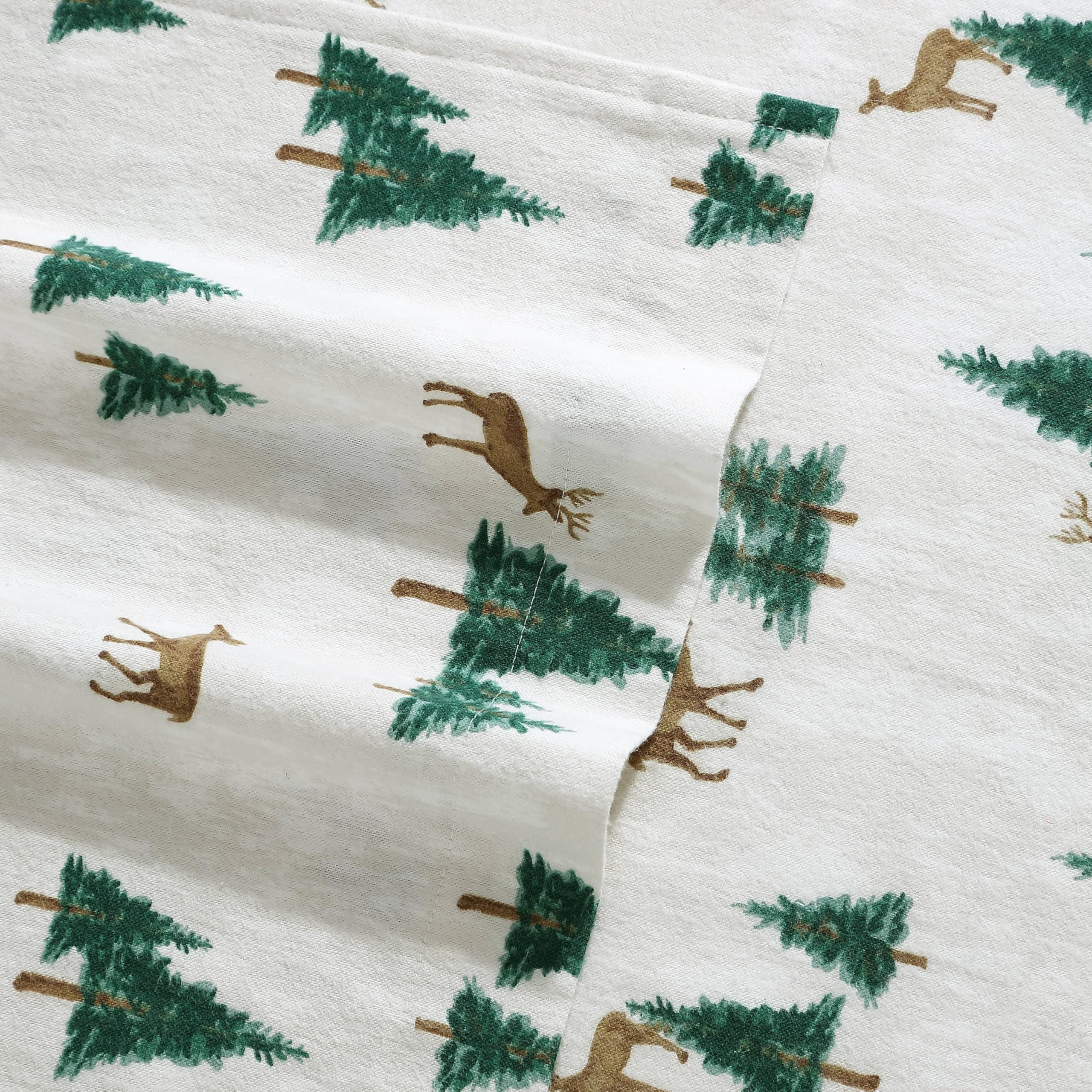 Eddie Bauer - Deer Flannel Sheets - Gallery 9