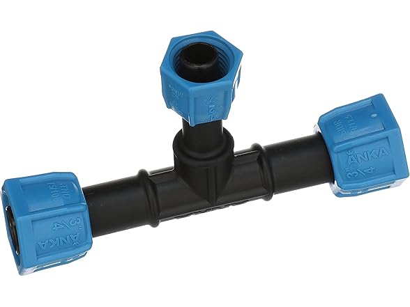 Watts 3/4" Poly-Pipe Tee, Black