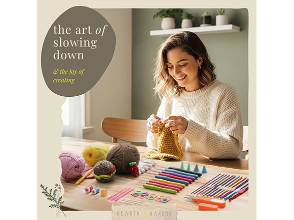 Crochet Kit for Beginners Adults and Kids