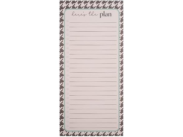 Karma Large Magnetic Notepad Houndstooth