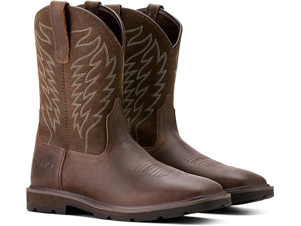 Ariat Groundbreaker Men's Work Boots & Wide