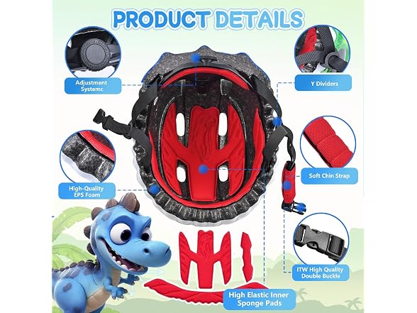 Safuty1st Kids Toddler Bike Helmet 3D