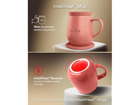 Savora 12oz IntelliHeat Coffee Mug