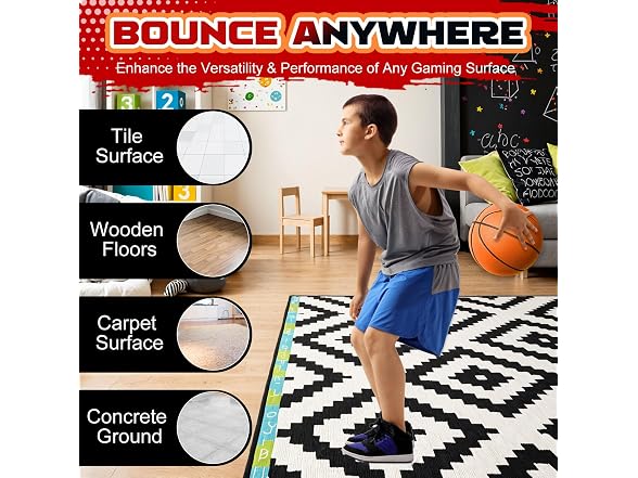 ALDWDY Size 7 Silent Airless Basketball