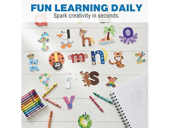 Lowercase Alphabet CK - 312 Pieces for Kids
