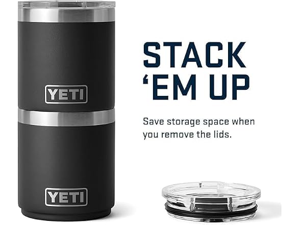 YETI Rambler 10oz Stackable Lowball 2.0, Canopy Green
