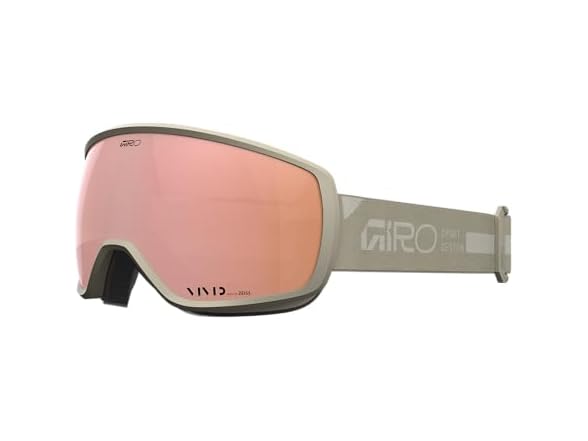Giro Balance II Snow Goggle Stone Tan Rails - VIVID Rose Gold