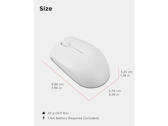 Lenovo 300 Compact Wireless Mouse