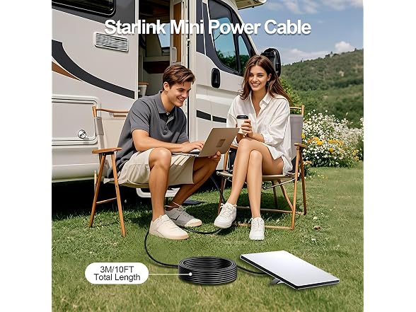UBeesize Starlink Mini 10FT 12V Cable
