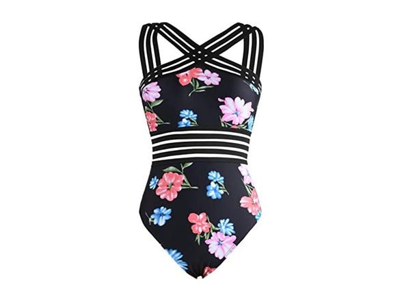 Blue&red Floral