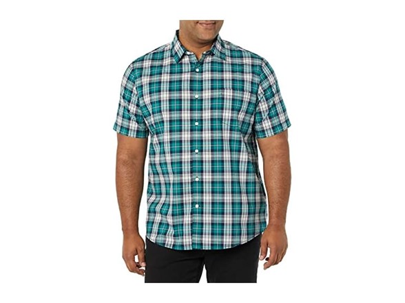 Teal/White, Plaid
