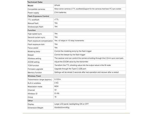 Godox XProN TTL Wireless Flash Trigger