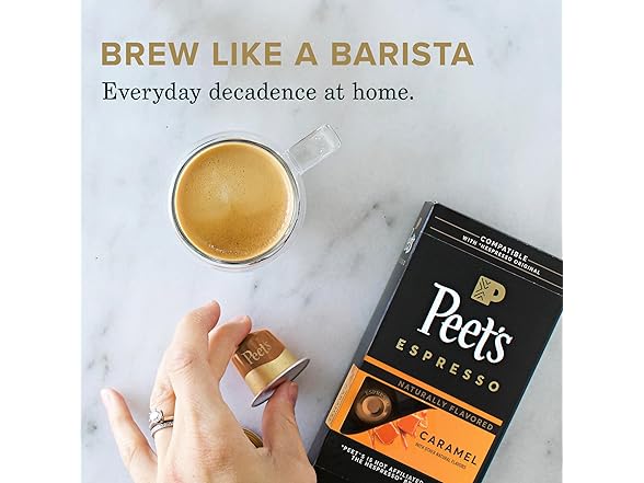 Peet's Caramel Nespresso, 10ct