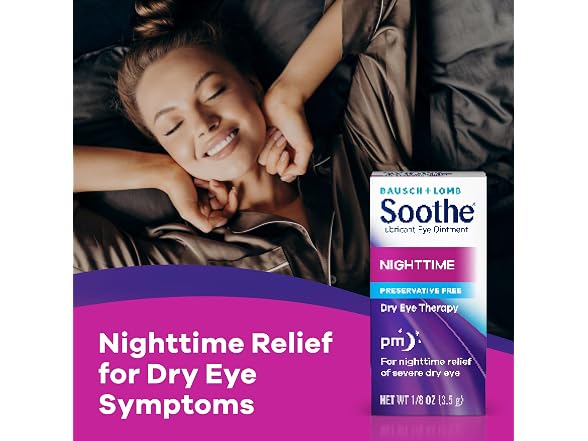 Soothe Lubricant Eye Ointment Nighttime 0.12oz