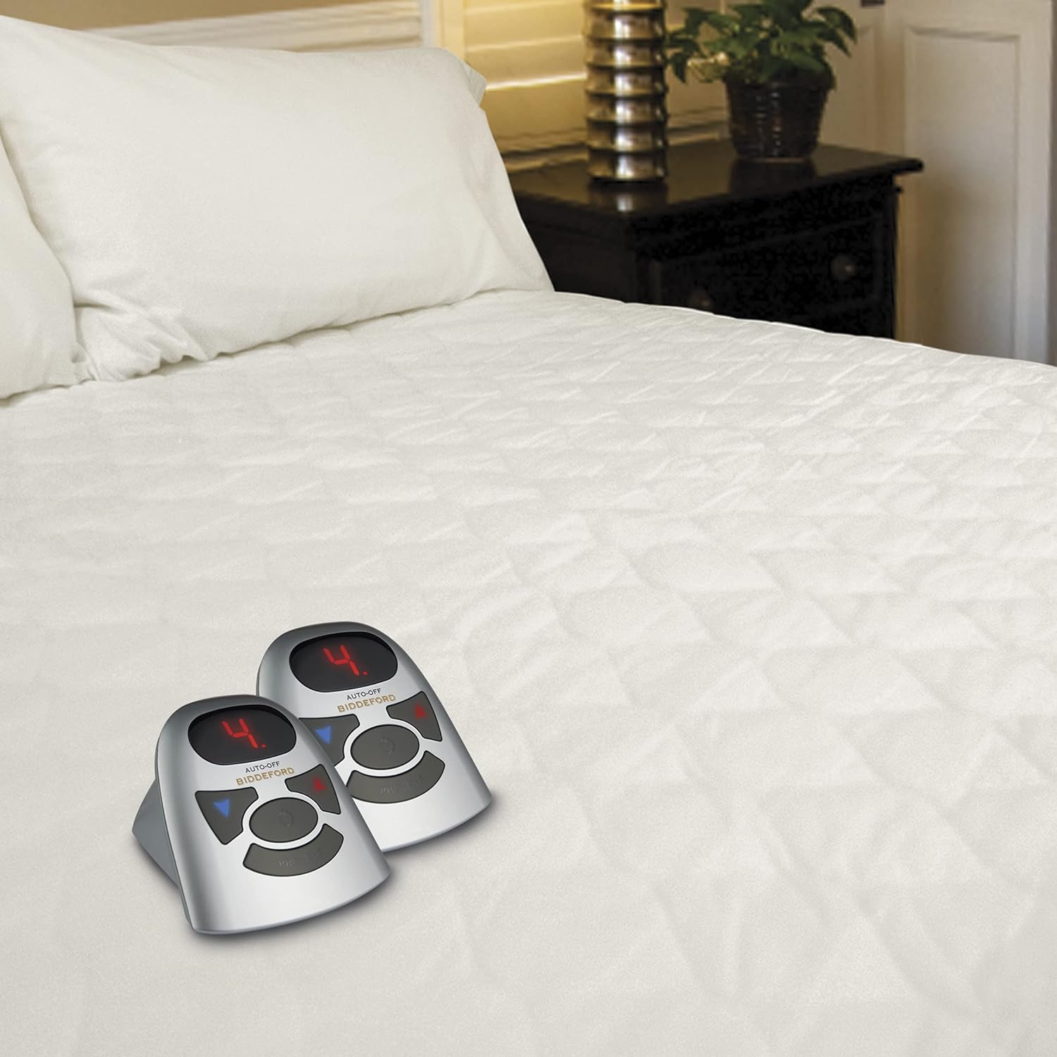 Quilt Electric Mattress Pad W/Controller - Gallery 8