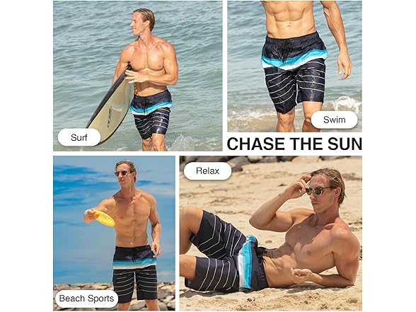Kanu Surf Men 9” Infinite Men's Swim Trunks