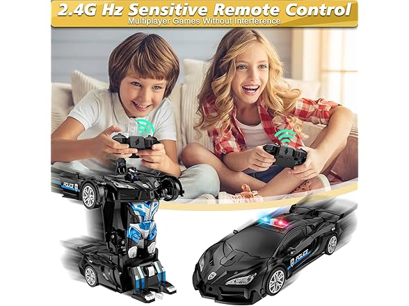CEGOUFUN Remote Control Car with Transformation