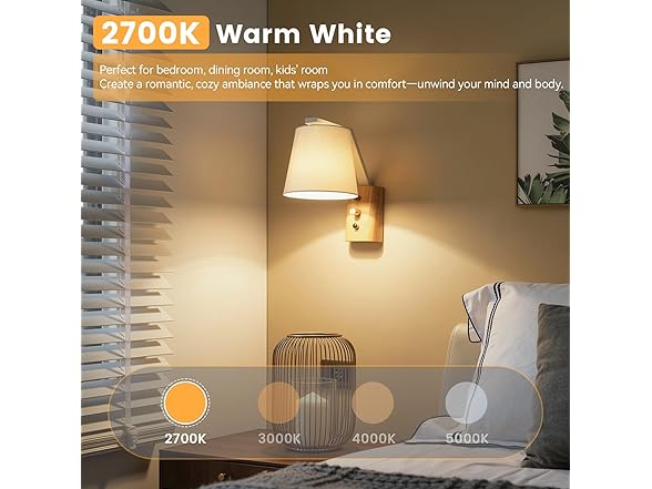Brightever B0G3H5G51K A19 LED Bulb 60W 4-Pack