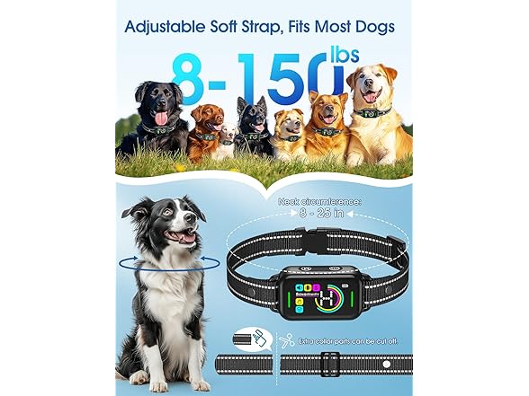 DINJOO Bark Collar for Dogs