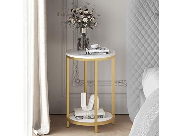 WiberWi Side Table whiteblack