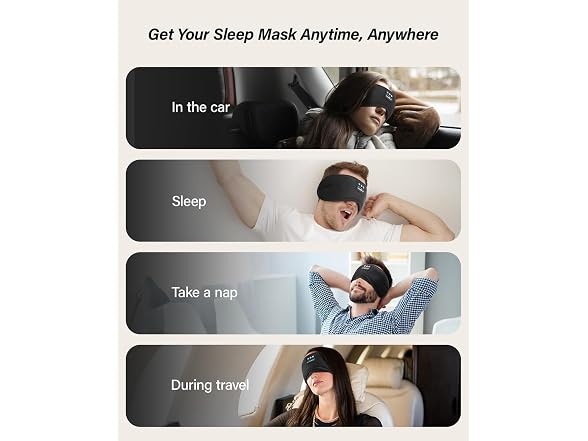 Sleep Headphones, White Noise Bluetooth