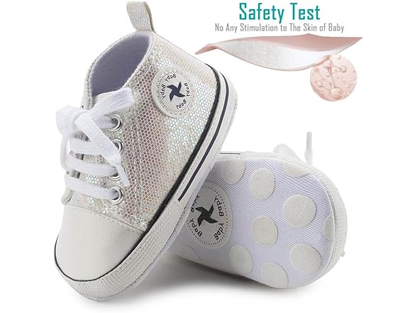 Newborn Baby Girls Boys Canvas Shoes