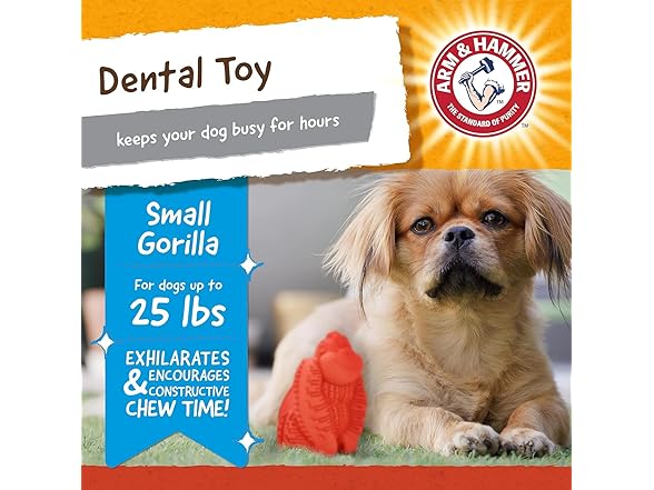 Arm and Hammer for Pets Super Treadz Mini Gorilla