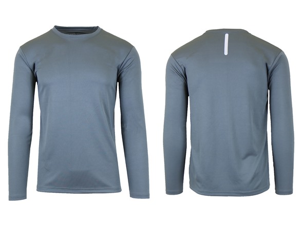 4Pk Mens L/S Performance T-Shirt (S-2XL)