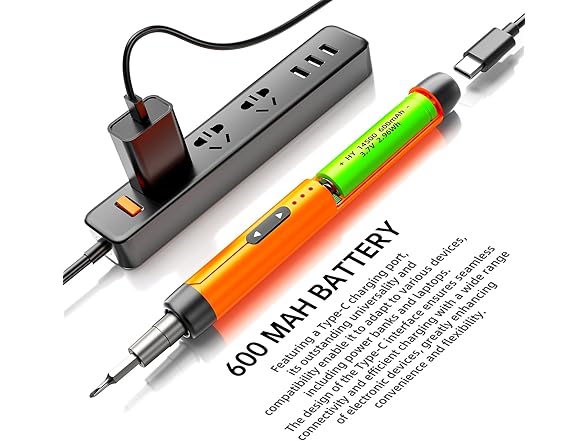 ANVANNA W0577 Electric Screwdriver ORANGE