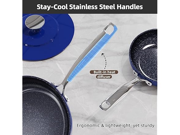 Nuwave Lux 13pc Forged Lightweight Cookware Set