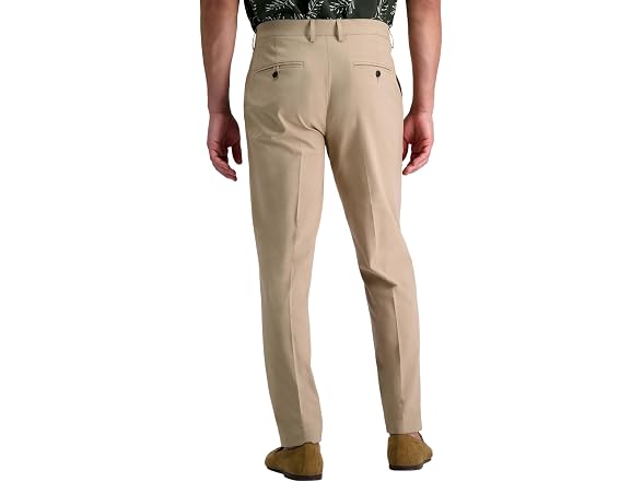 Haggar (36W x 29L) Smart Wash® Slim Sorona Pant