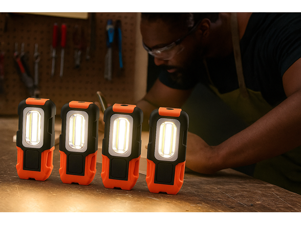 Seamless Outdoors 4 Pack Work Light
