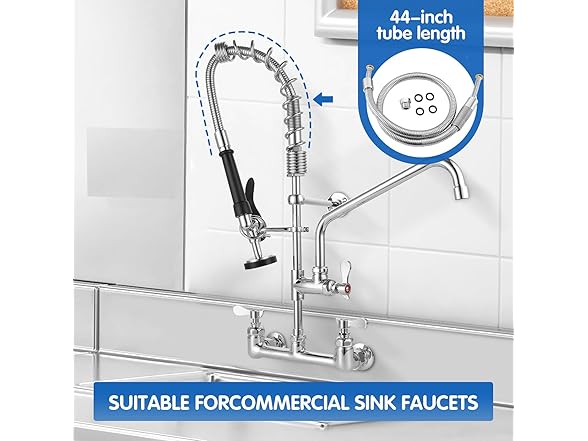 Yodudm 44" Length Commercial Sink Faucet