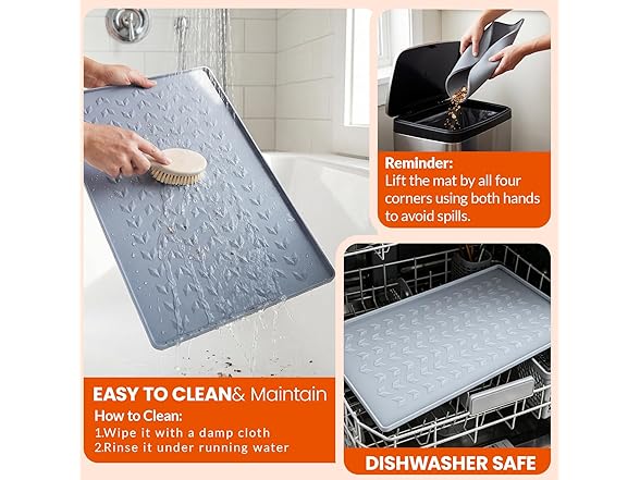 CHARMROSE Silicone Pet Feeding Mat