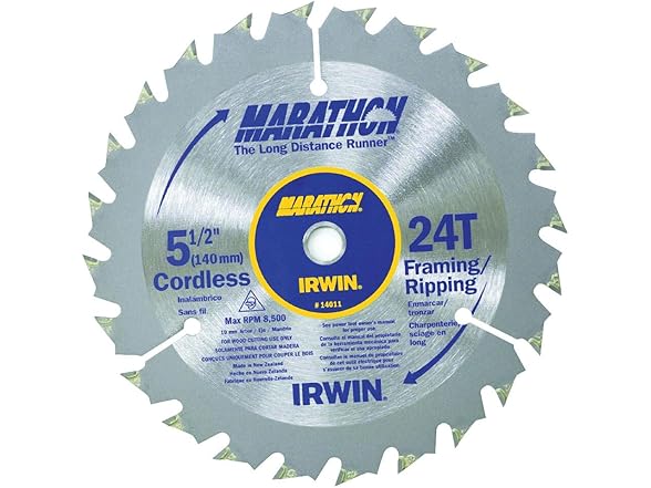 Irwin 14011 5-1/2 Circ Saw Blade