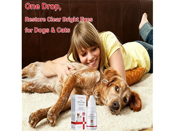 Hyaluronic Gel Eye Drops for Dogs & Cats