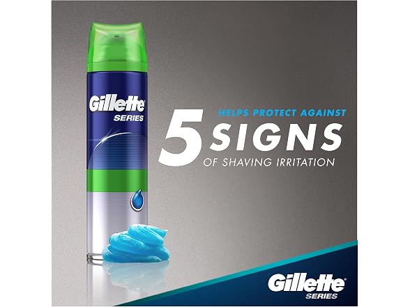 Gillette Series Shaving Gel Sensitive Skin 7 oz