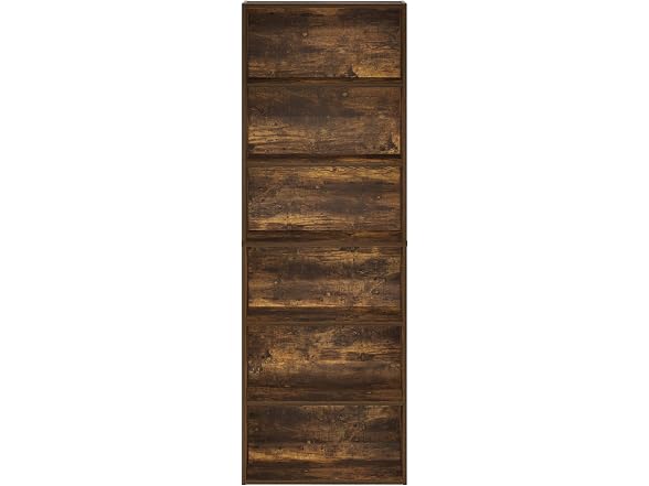 Furinno Jaya 6-Tier Bookcase Amber Pine