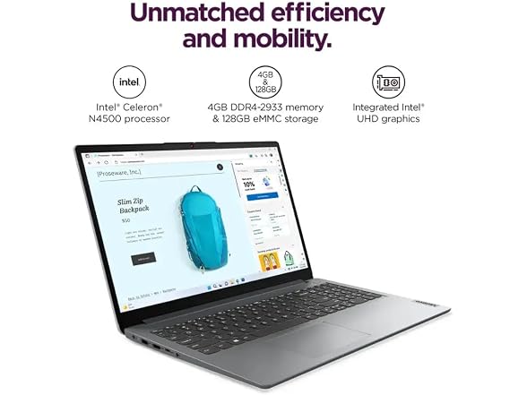 Lenovo Lenovo Ideapad 1 15.6 HD Student