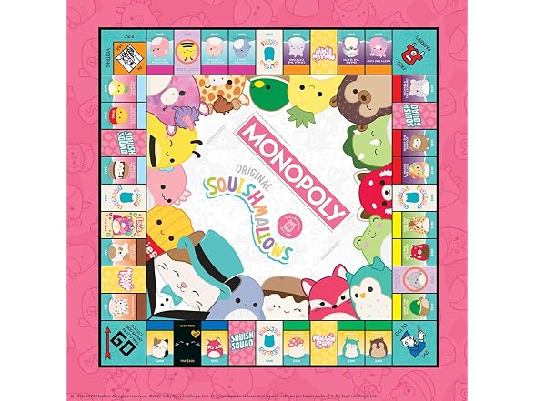 Monopoly: Squishmallows Collector’s Edition Board Game