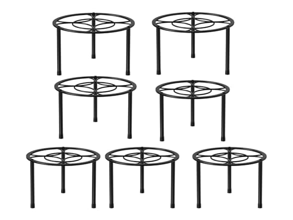 Metal Plant Stands 7 Pack