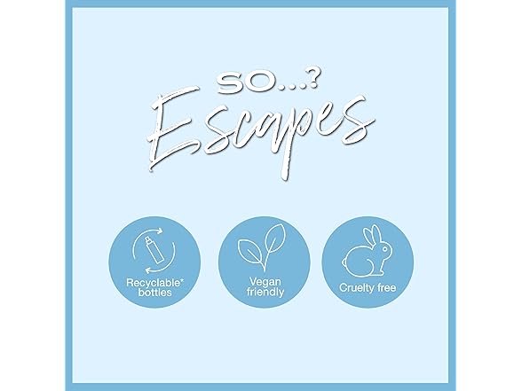 So...? Escapes Body Mist Set -