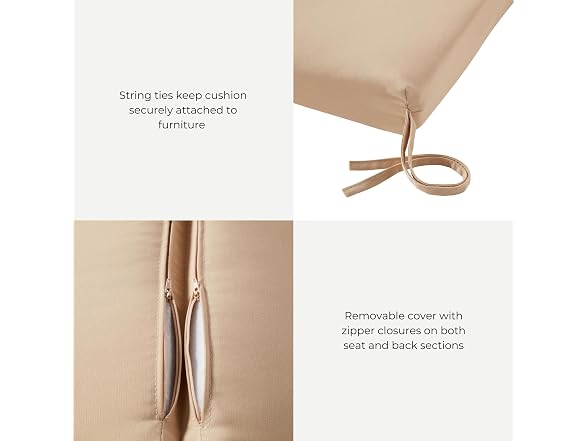 High Back Outdoor Chair Cushion